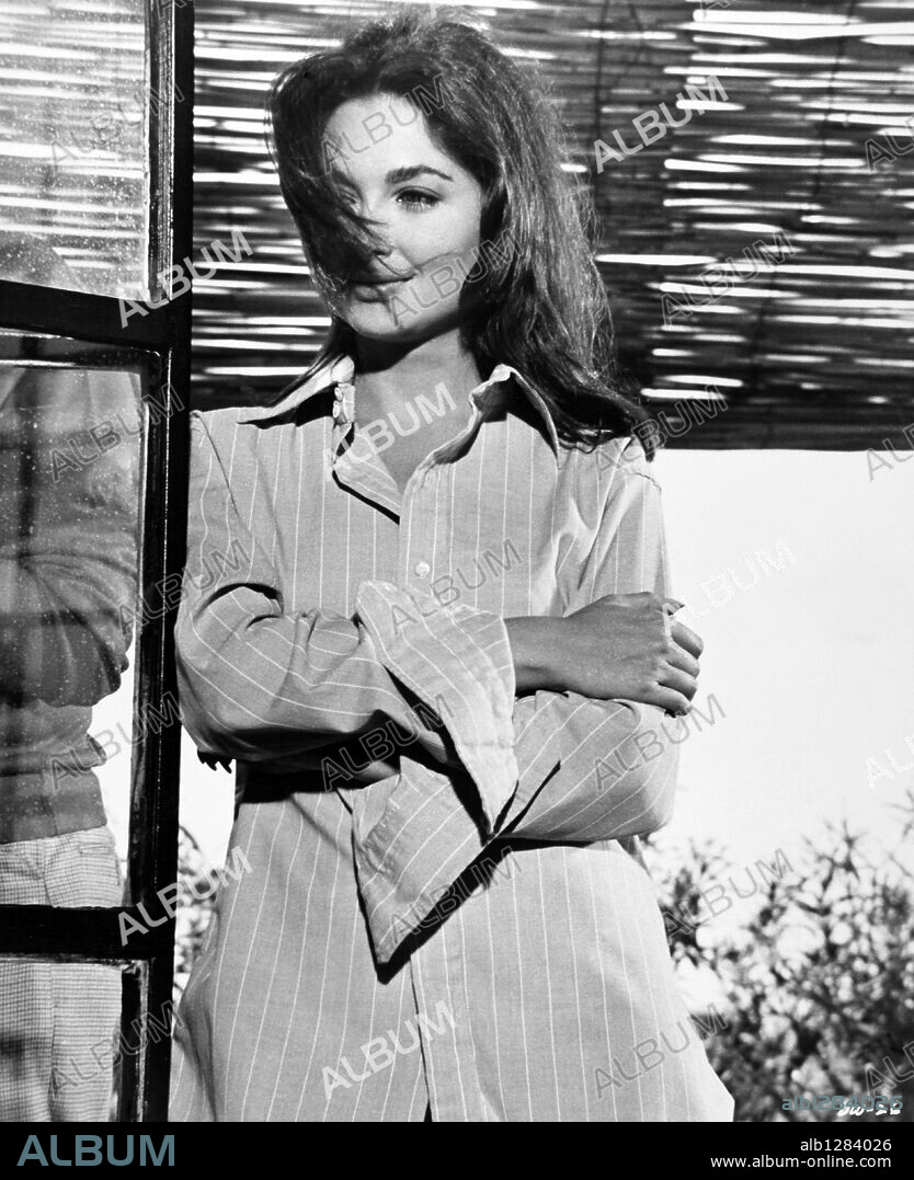 SUZANNE PLESHETTE in IF IT'S TUESDAY, THIS MUST BE BELGIUM, 1969, directed by MEL STUART. Copyright UNITED ARTISTS.