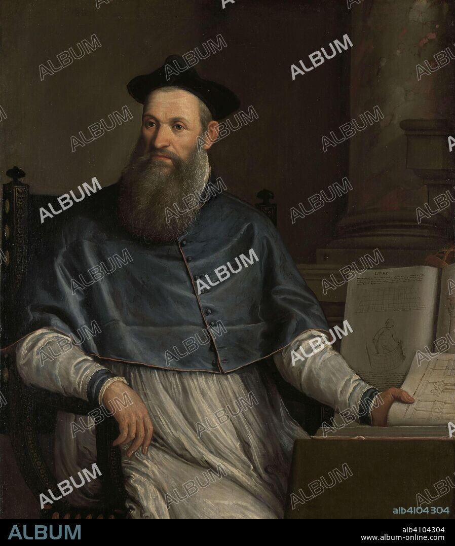 PAOLO VERONESE. Portrait of Daniele Barbaro. Dating: 1556 - 1567. Place: Venice. Measurements: h 121 cm × w 105.5 cm × h 147 cm × w 121 cm × t 9 cm.