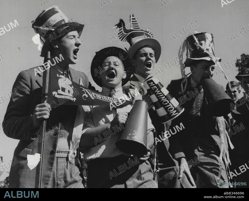 No.3 L to R: Ralph Ireson Newington, Dick Robinson Newington, Fred Dawson Newington, Brian Darlene Newington, made *****. April 27, 1949.