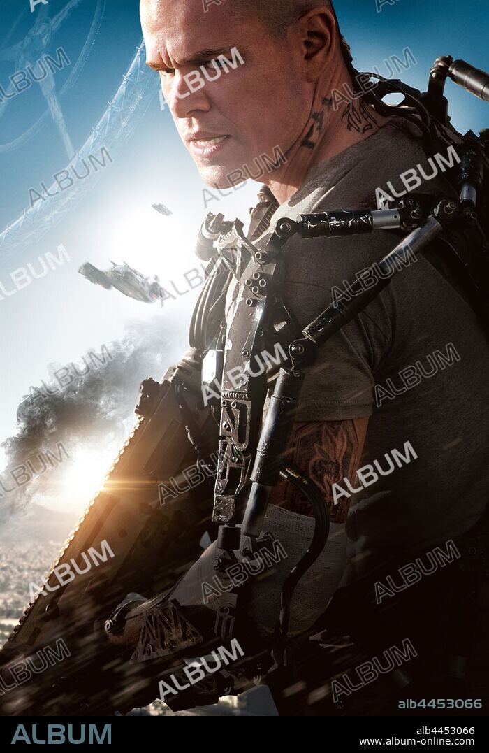 MATT DAMON en ELYSIUM, 2013, dirigida por NEILL BLOMKAMP. Copyright SONY PICTURES ENTERTAINMENT.
