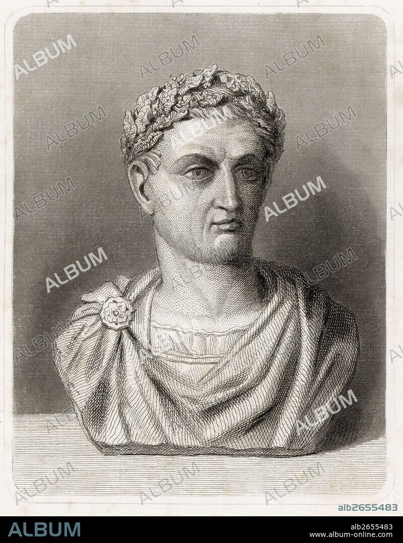 Constantino I "el Grande" (270/288-337). emperador romano entre el 306 y 337.