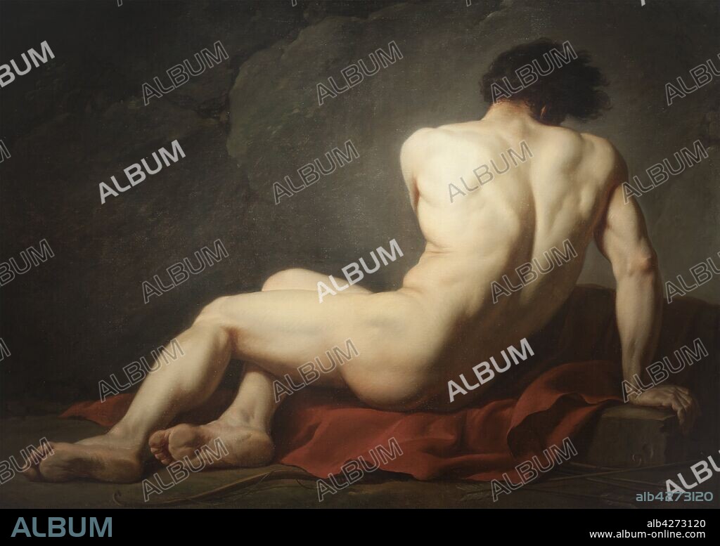 JACQUES LOUIS DAVID. Patroclus.