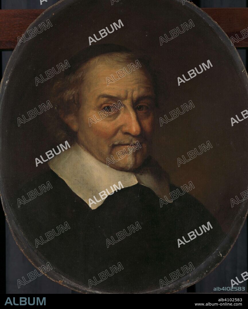 PHILIPS KONINCK. Joost van den Vondel (1587-1679), Poet. Dating: 1665. Measurements: h 55.5 cm × w 47 cm.