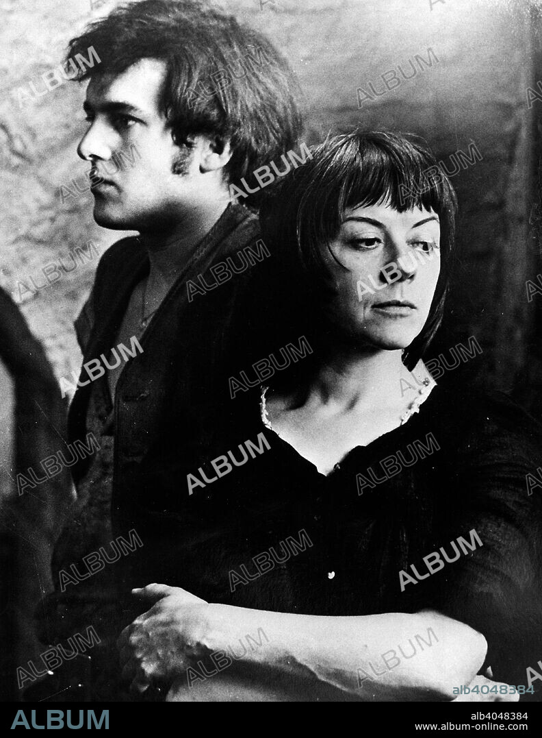 Dorothy Tutin and Scott Antony. From the motion picture Savage Messiah.