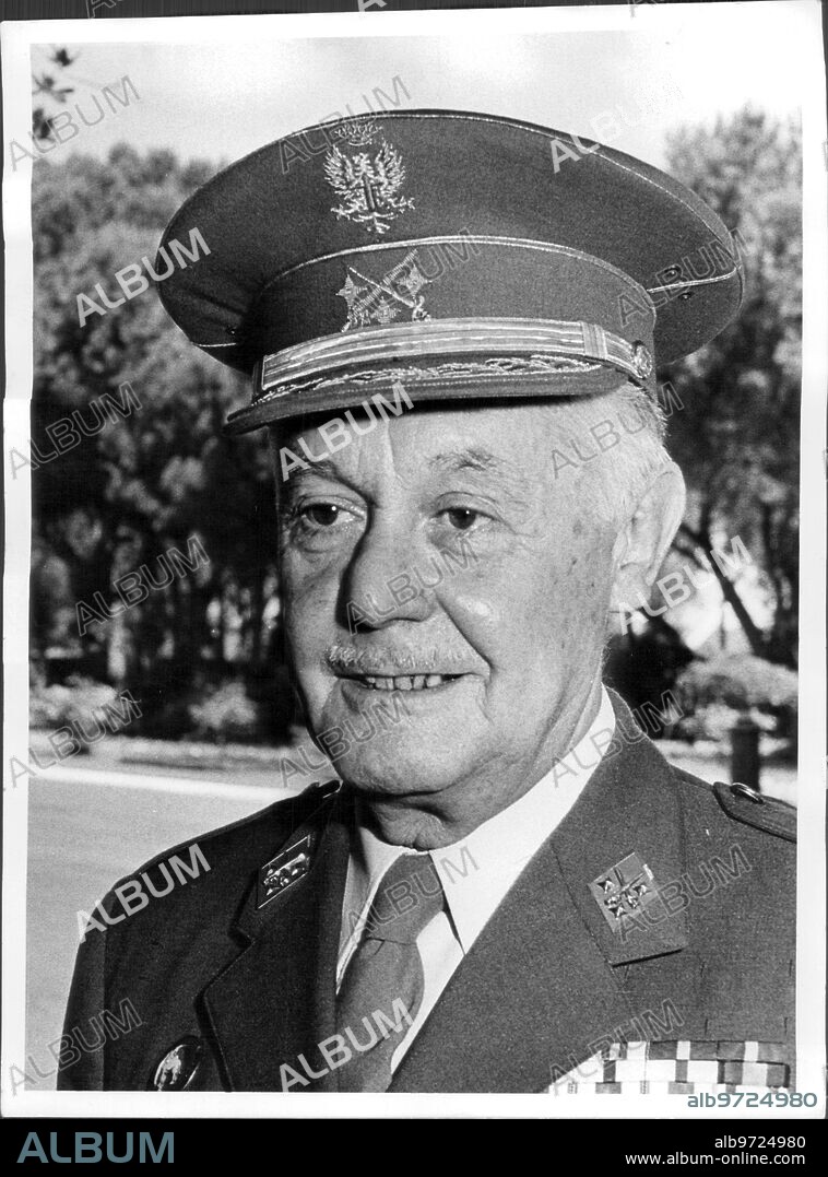 7 julio 1976. Don Fernando de Santiago y Díaz de Mendivil, vicepresidente del gobierno.