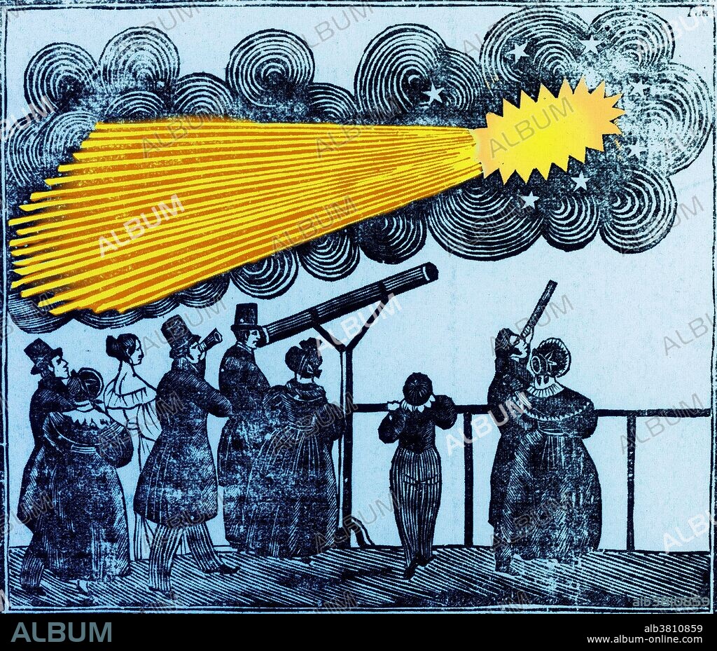 Woodcut of Halley's comet, 1835. Halley's Comet or Comet Halley (1P/Halley) is the best known of the short-period comets and is visible from Earth every 75-76 years. It is the only short-period comet that is clearly visible to the naked eye from Earth, and thus the only naked-eye comet that might appear twice in a human lifetime. It was observed and recorded by astronomers since at least 240 BC. Records of the comet's appearances were made by Chinese, Babylonian, and medieval European chroniclers, but were not recognized as reappearances of the same object at the time. The comet's periodicity was first determined in 1705 by English astronomer Edmond Halley, after whom it is now named. Halley's Comet last appeared in the inner Solar System in 1986 and will next appear in 2061.