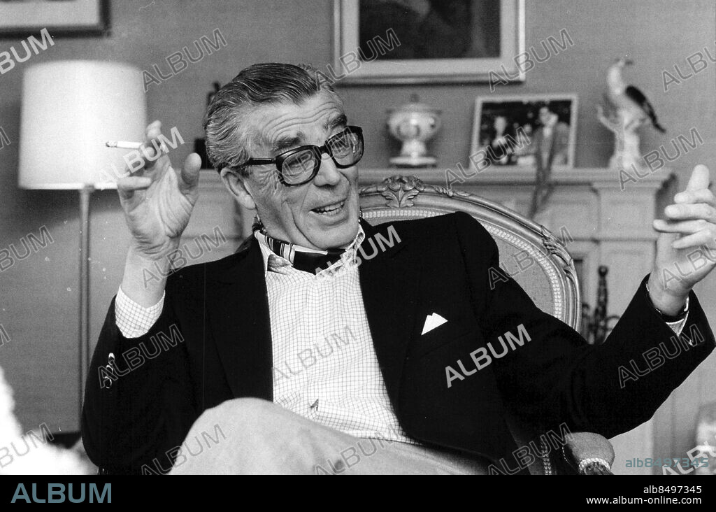 Båstad 1983-09-08. Greve Carl Johan Bernadotte i sommarhemmet i Båstad . Foto: Anders Holmström / SvD / TT / kod 12014.