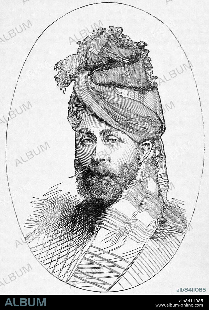 Major Wigram Battye (1842-1879) served in the Corps of Guides in the 2nd China War, the Ambela Campaign and the Jowaki Expedition. In the 2nd Afghan War at the Battle of Futtehabad he was killed leading the Guides in a cavalry charge. There is a memorial tablet in St Pauls Cathedral crypt.