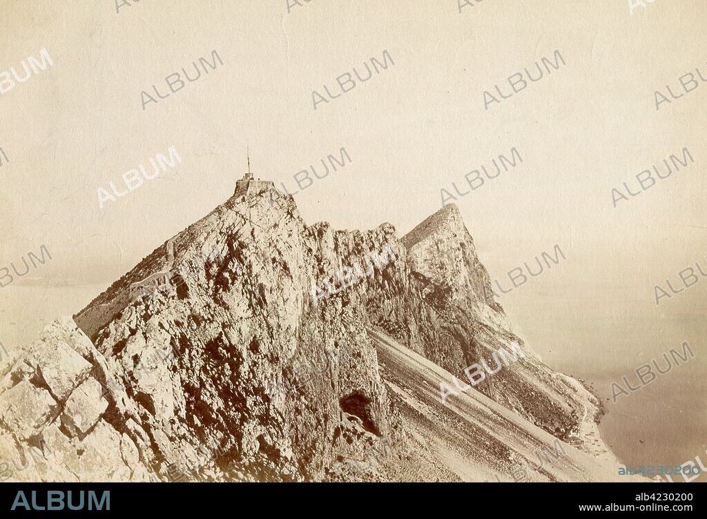 Gibraltar. El Peñón, cara opuesta.