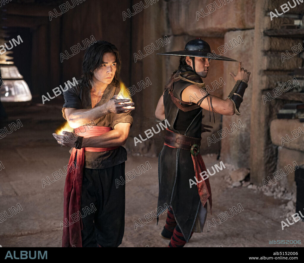 LUDI LIN and MAX HUANG in MORTAL KOMBAT, 2021, directed by SIMON MCQUOID. Copyright NEW LINE CINEMA / ROGERS, MARK.