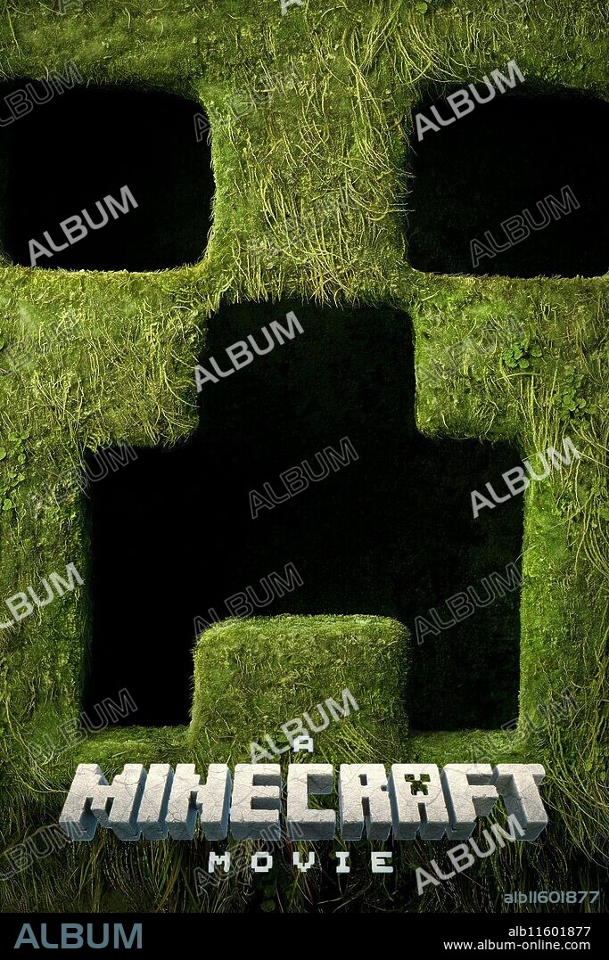Poster de UNA PELICULA DE MINECRAFT, 2025 (A MINECRAFT MOVIE), dirigida por JARED HESS. Copyright WARNER BROS.