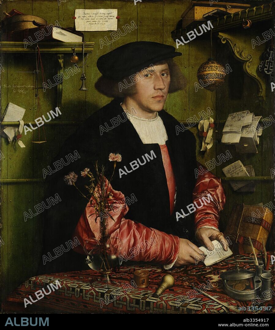 HOLBEIN, HANS, THE YOUNGER. The Merchant Georg Gisze.