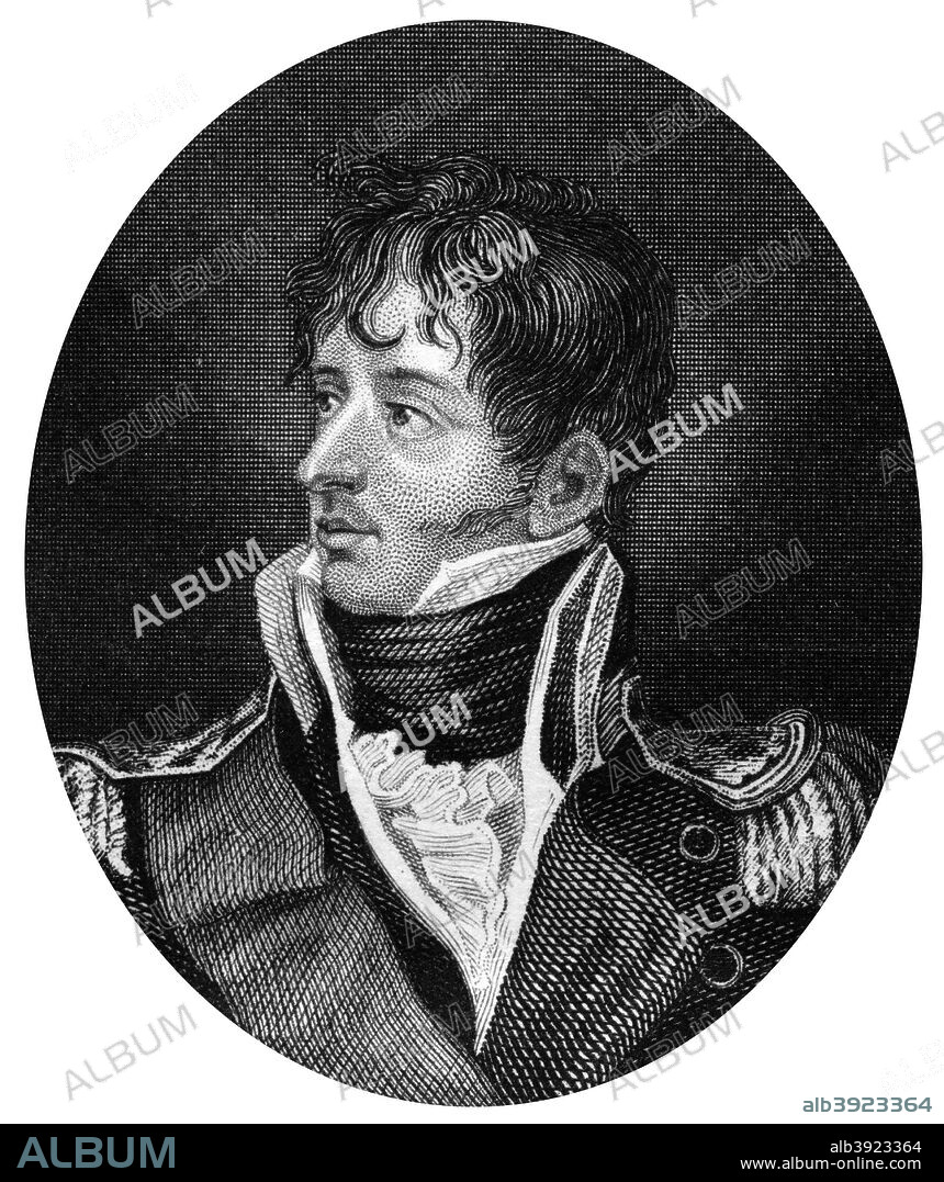 Thomas Cochrane (1775-1860), 10th Earl of Dundonald, 1837. Cochrane was a Scottish politician and naval adventurer. He was one of the most daring and successful captains of the Napoleonic Wars and his life and exploits served as inspiration for the character Horatio Hornblower, created by CS Forester.