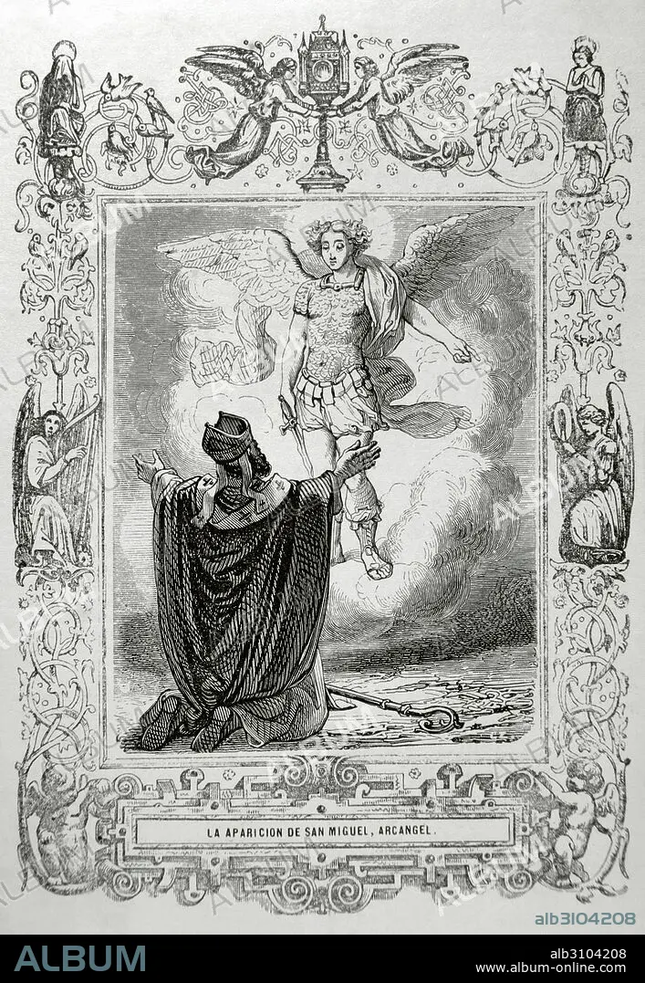 絵画 MICHAEL\"S passage of the soul ! Saint michael weighing a soul hi-res stock photography and