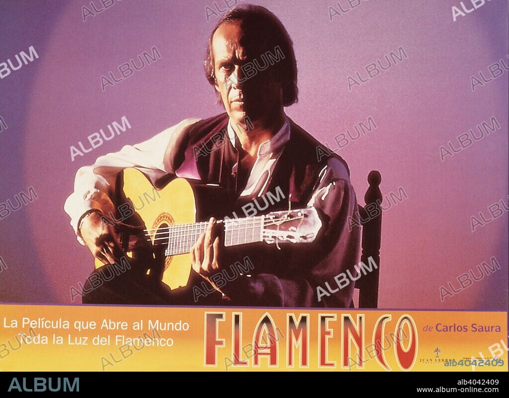 PELICULA : FLAMENCO , 1995 DIRECTOR , CARLOS SAURA ACTORES , PACO DE LUCIA LUCIA , PACO DE ( FRANCISCO SANCHEZ GOMEZ ) GUITARRISTA ESPAÑOL . ALGECIRAS 1947-.