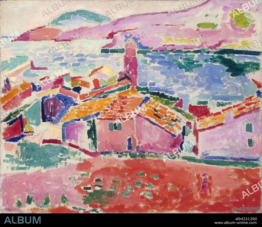 HENRI MATISSE. 'View of Collioure'. France, Circa 1905. Dimensions: 59,5x73 cm.