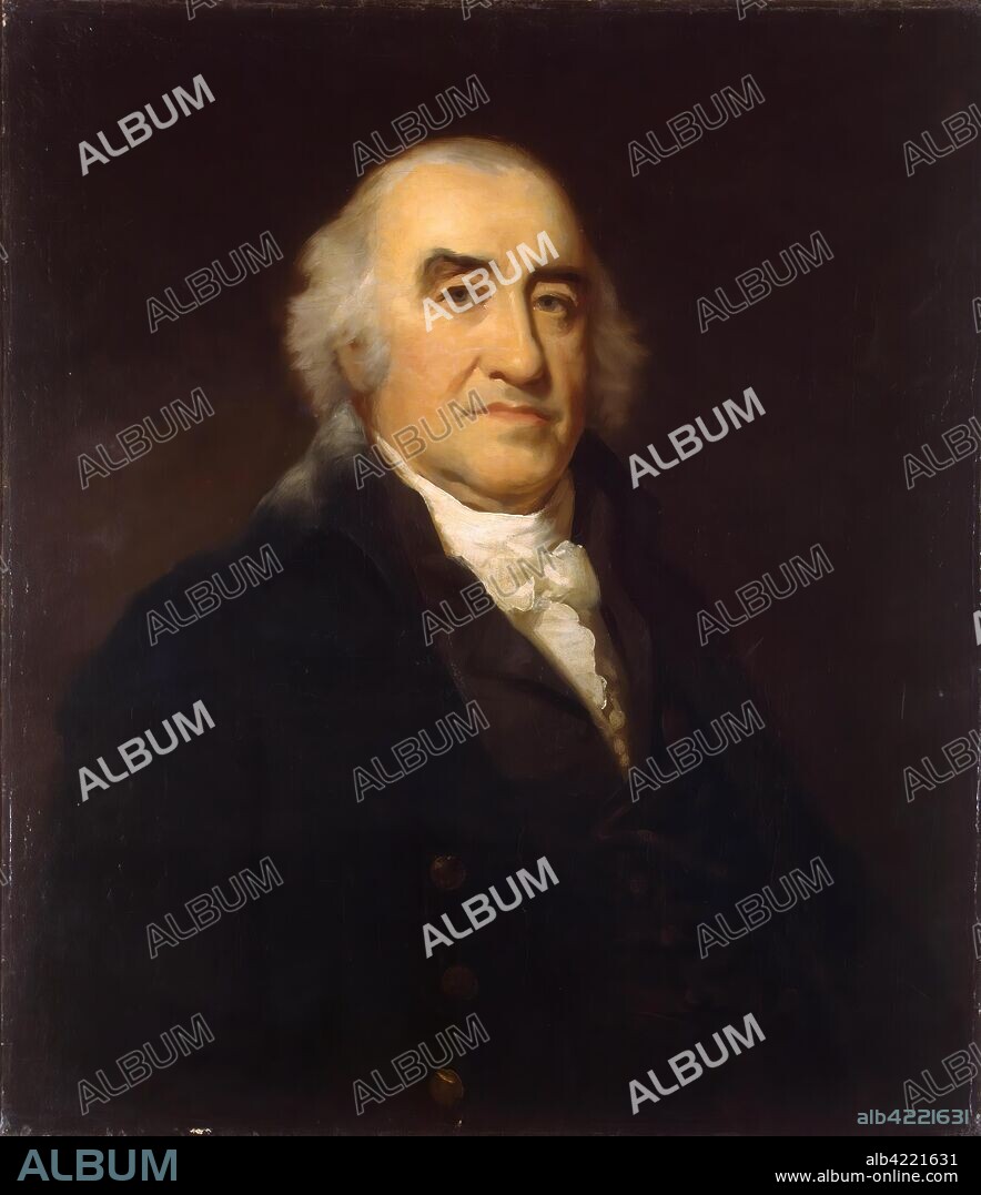 JAMES SAXON. 'Portrait of John Rogers (1739-1811)'. Great Britain, Between 1799 - 1805. Dimensions: 74x64 cm.