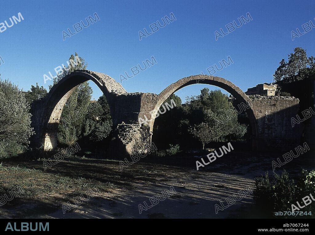 RUINAS DEL PUENTE DEL DIABLO - ROMANICO CATALAN.