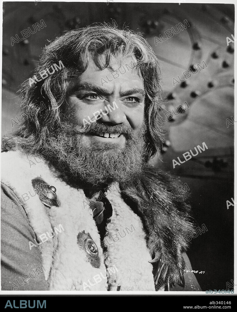 ERNEST BORGNINE en LOS VIKINGOS, 1958 (THE VIKINGS), dirigida por RICHARD FLEISCHER. Copyright BRYNA PRODUCTION/UNITED ARTISTS.
