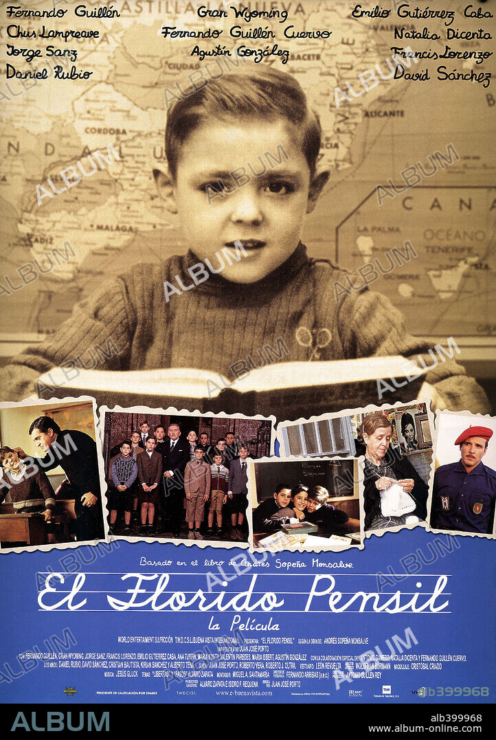 Poster of EL FLORIDO PENSIL, 2002, directed by JUAN JOSE PORTO. Copyright WORLD ENTERTAINMENT/BUENA VISTA INTERNATIONAL SPAIN.