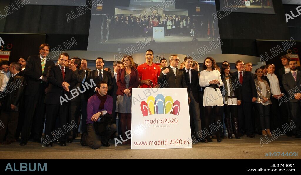 madrid, 30-1-2012,-presentation of madrid's candidacy for the 2020 olympics.-photo ernesto acute.arhdc.