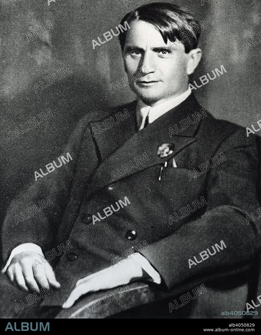 Trofim Lysenko, Soviet agronomist, c1930s(?). Lysenko (1898-1976) became a prominent figure in Soviet agriculture in the 1930s after the severe famines and loss of agricultural productivity that occurred after the large-scale collectivisation of Russian farming ordered by Stalin. He rejected Mendel's theories of genetics, favouring instead the hybridisation theories of Ivan Michurin, and carried out research aimed at increasing crop yields. Lysenko's work failed to produce the results he promised however and by the 1950s his aggricultural methods had been largely abandoned.