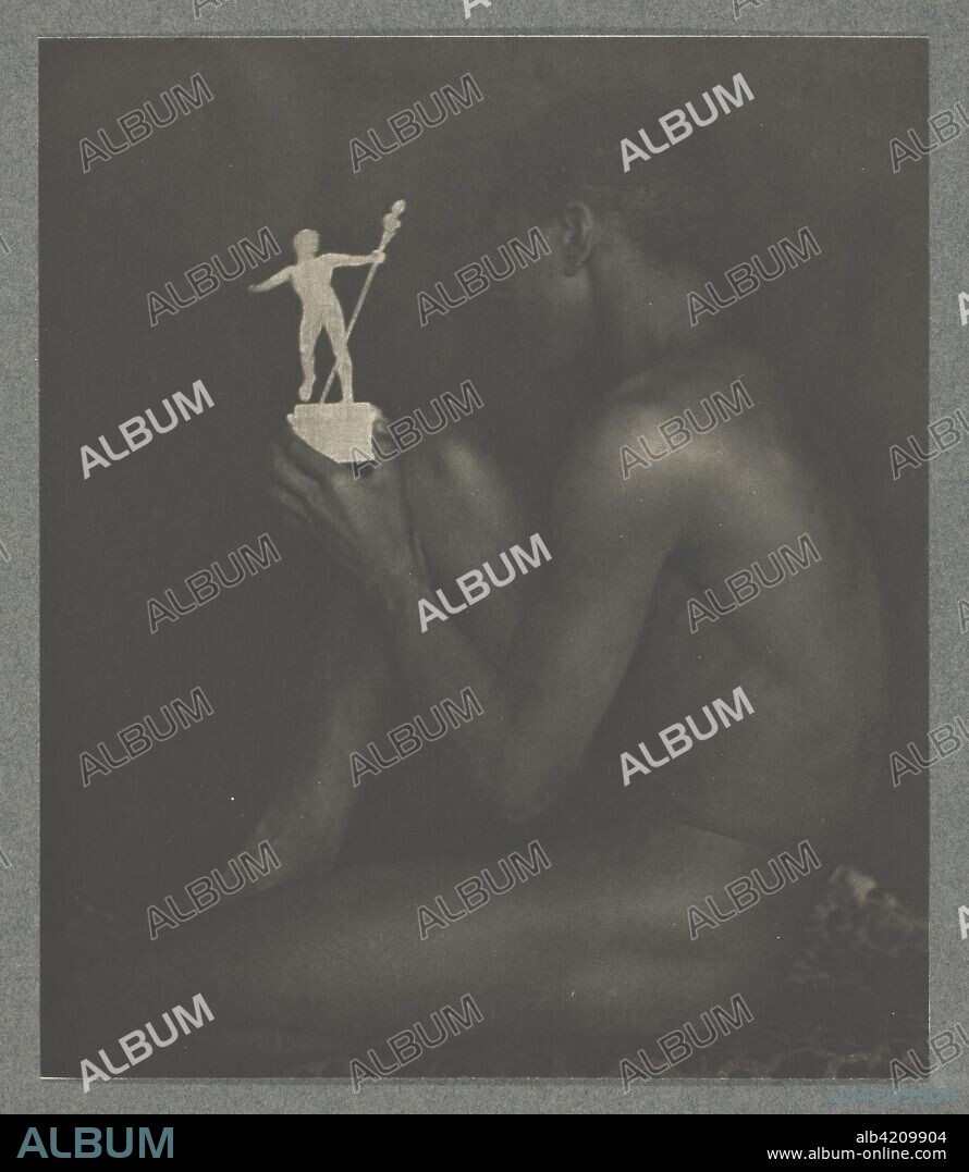 Ebony and Ivory. F. Holland Day; American, 1864-1933. Date: 1897. Dimensions: 16.8 x 14.4 cm (image/paper); 38 x 28 cm (hinged paper). Photogravure, No. 8 from the portfolio "American Pictorial Photography, Series I" (1899), edition 146/150. Origin: United States.