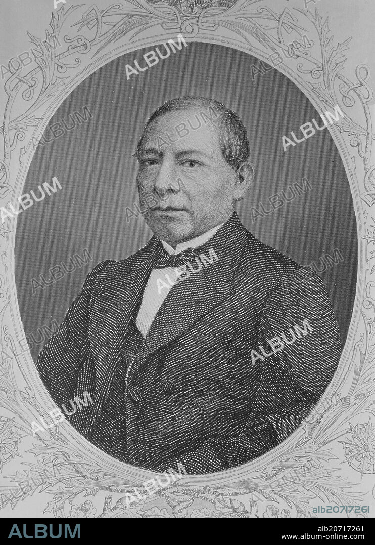 BENITO JUAREZ (1806-1872) - PRESIDENTE DE MEXICO.