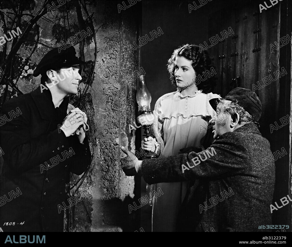 DOUGLAS FAIRBANKS JR., MARGARET LOCKWOOD and WILL FYFFE in RULERS OF THE SEA, 1939, directed by FRANK LLOYD. Copyright PARAMOUNT PICTURES.