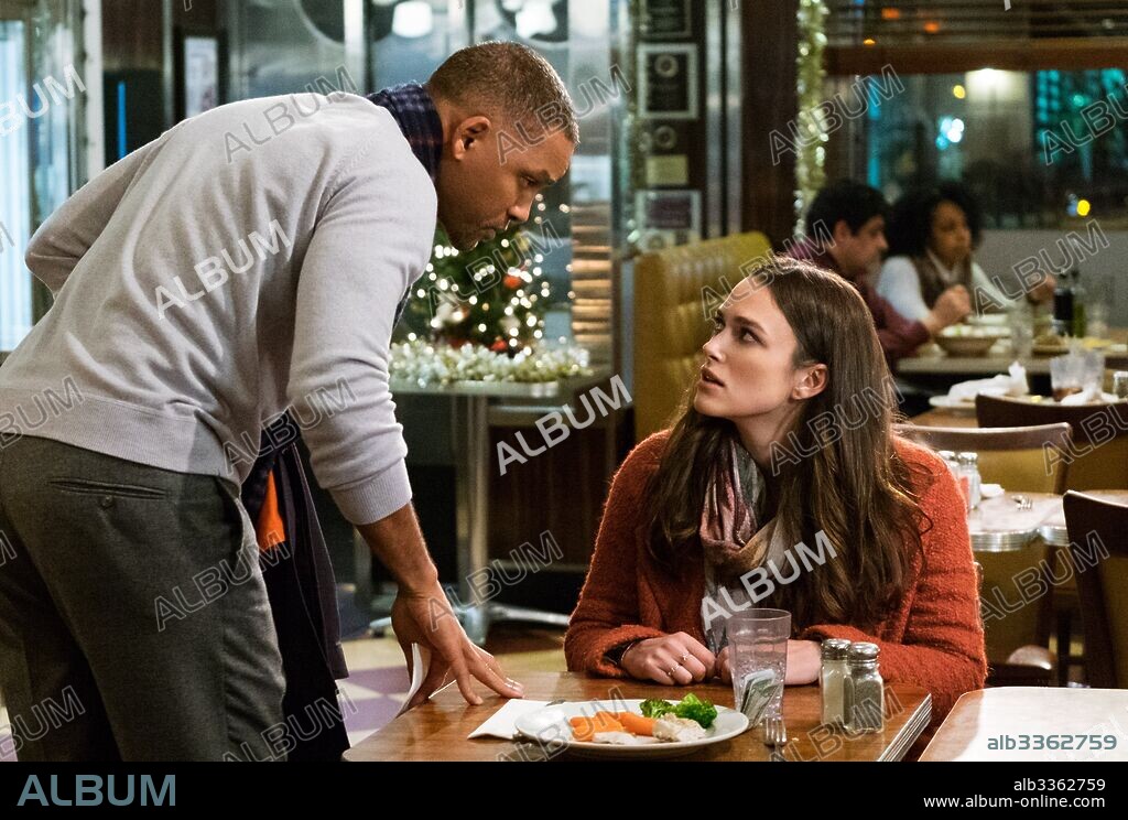 KEIRA KNIGHTLEY and WILL SMITH in COLLATERAL BEAUTY, 2016, directed by DAVID FRANKEL. Copyright PALMSTAR MEDIA/LIKELY STORY/ANONIMOUS CONTENT/OVERBOOK ENT/ WETCHER, BARRY.