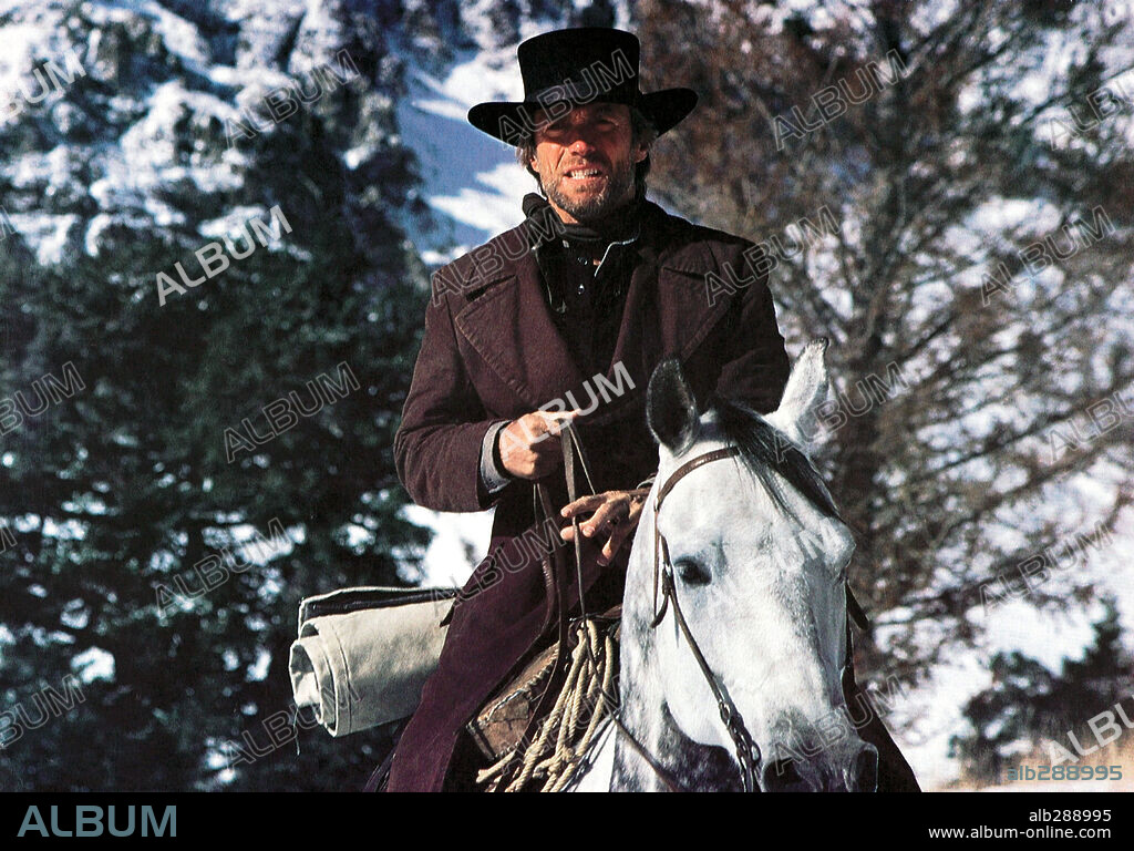 CLINT EASTWOOD in PALE RIDER, 1985, unter der Regie von CLINT EASTWOOD. Copyright WARNER BROTHERS.