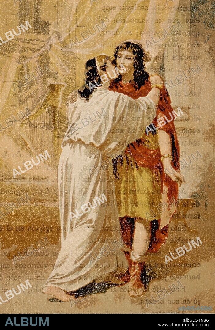 ENRIQUE PEREZ ESCRICH (1829-1897). GRABADO PARA EL MARTIR DEL GOLGOTA - 1863.