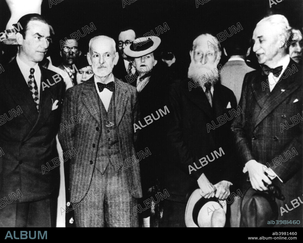 Arno Breker, German sculptor, on a visit to Paris, May 1942. The work of Breker (left) was popular with several leading Nazis and Hitler in particular. He undertook numerous commissions for the regime. In 1942 he exhibited a show of his work in occupied Paris.