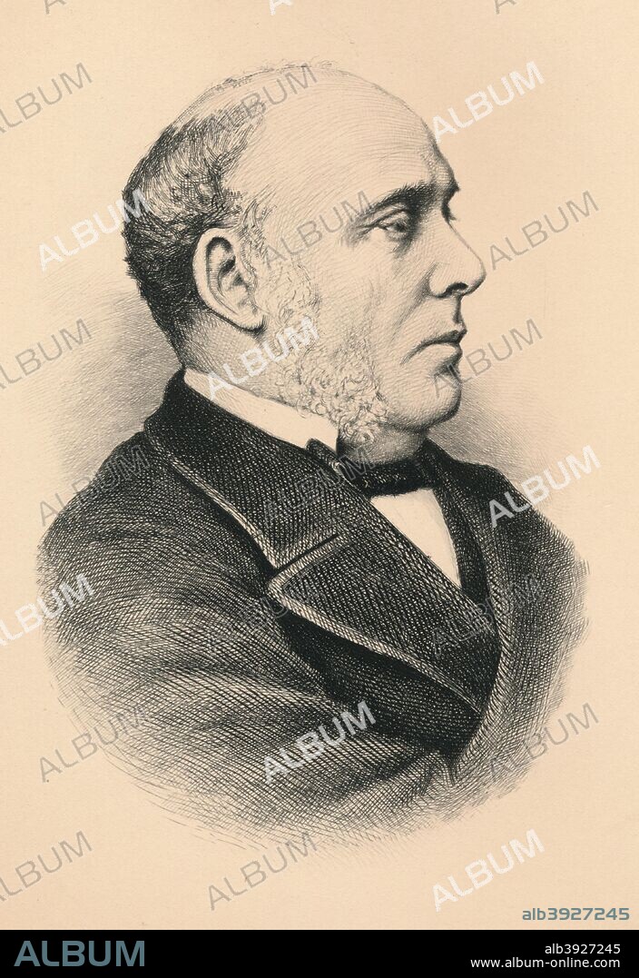 Henry Walton Smith' (1738-1792) founder of the W. H. Smith retail chain. From The Life and Times of The Right Honourable The Marquis of Salisbury, K.G., published by J. S. Virtue & Co. Ltd., 1896.