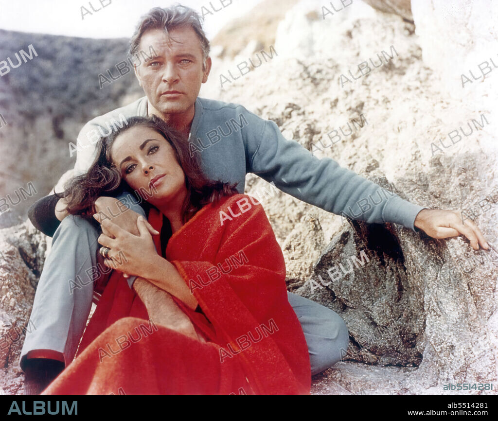 ELIZABETH TAYLOR und RICHARD BURTON in ...DIE ALLES BEGEHREN, 1965 (THE SANDPIPER), unter der Regie von VINCENTE MINNELLI. Copyright M.G.M.