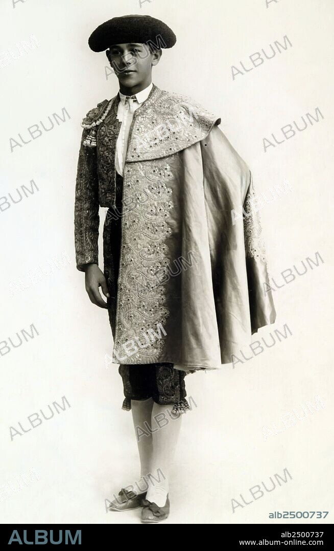 FELIX RODRIGUEZ. SANTANDER 1905. MATADOR DE TOROS ESPAÑOL REPRODUCCION FOTO.