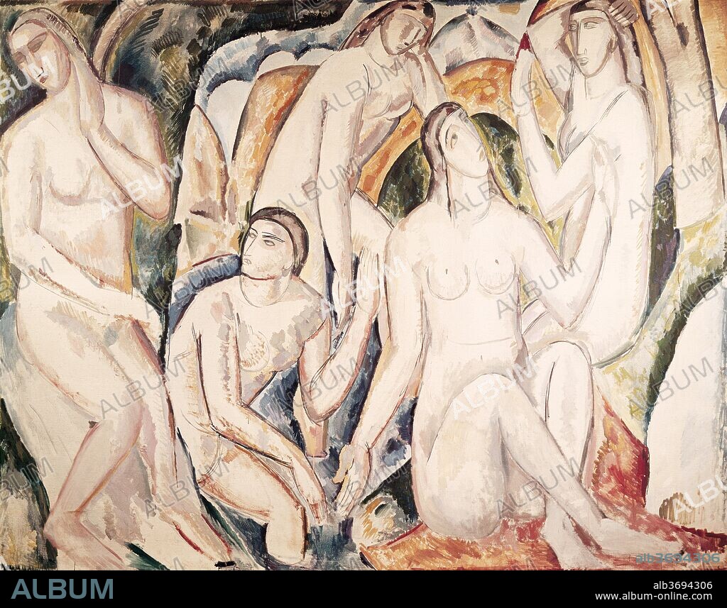 ANDRE DERAIN. The Bathers (Les Baigneuses).