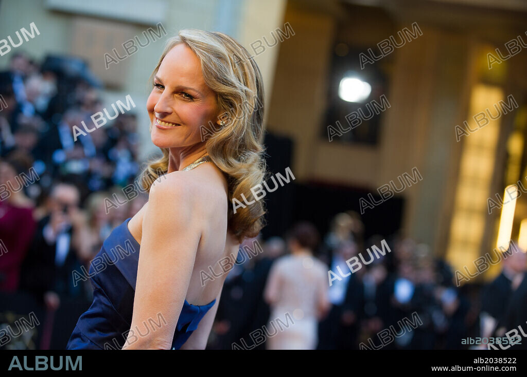 Feb 24, 2013 - Hollywood, California, U.S. - HELEN HUNT, Oscar-nominee for Actress in a Supporting Role, arrives for The Oscars at the Dolby Theatre in Hollywood. (Credit Image: © Matt Petit/AMPAS/ZUMAPRESS.com). 24/02/2013