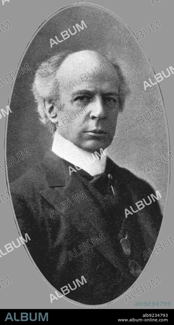 'L'effort Canadien; Sir Wilfrid Laurier, le grand homme d'Etat canadien, ancien premier ministre', 1914. From "Collection de la Guerre IV. L'Illustration Tome CXLVIII. La Guerre Juillet, Aout, Septembre, Octobre, Novembre, Decembre 1916".