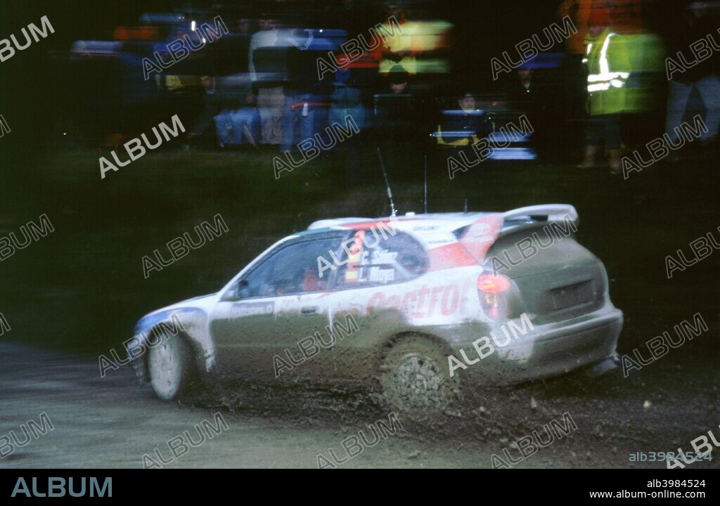 Toyota Corolla driven by Carlos Sainz,1999 Network Q.