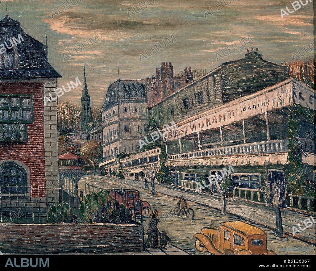 RAFAEL ZABALETA (1907-1960). CALLE DE PARIS.