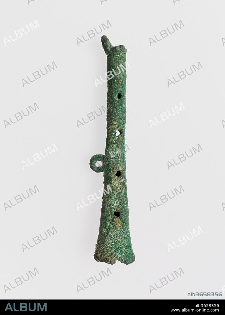 Quena (Kena). Culture: Moche, possibly. Dimensions: Height: 3 7/8 in. (9.9 cm). Date: 200-400.