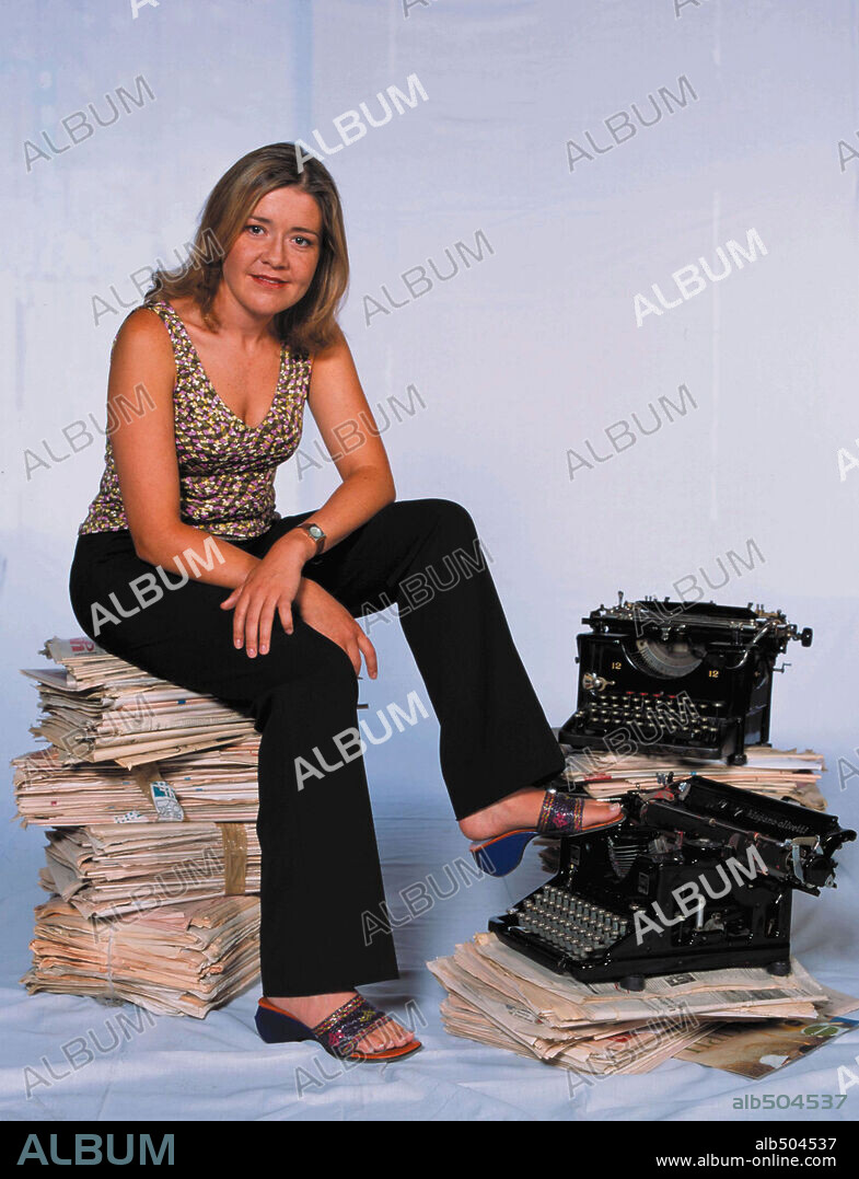 MARIA PUJALTE en PERIODISTAS-TV, 1998. Copyright GLOBO MEDIA.