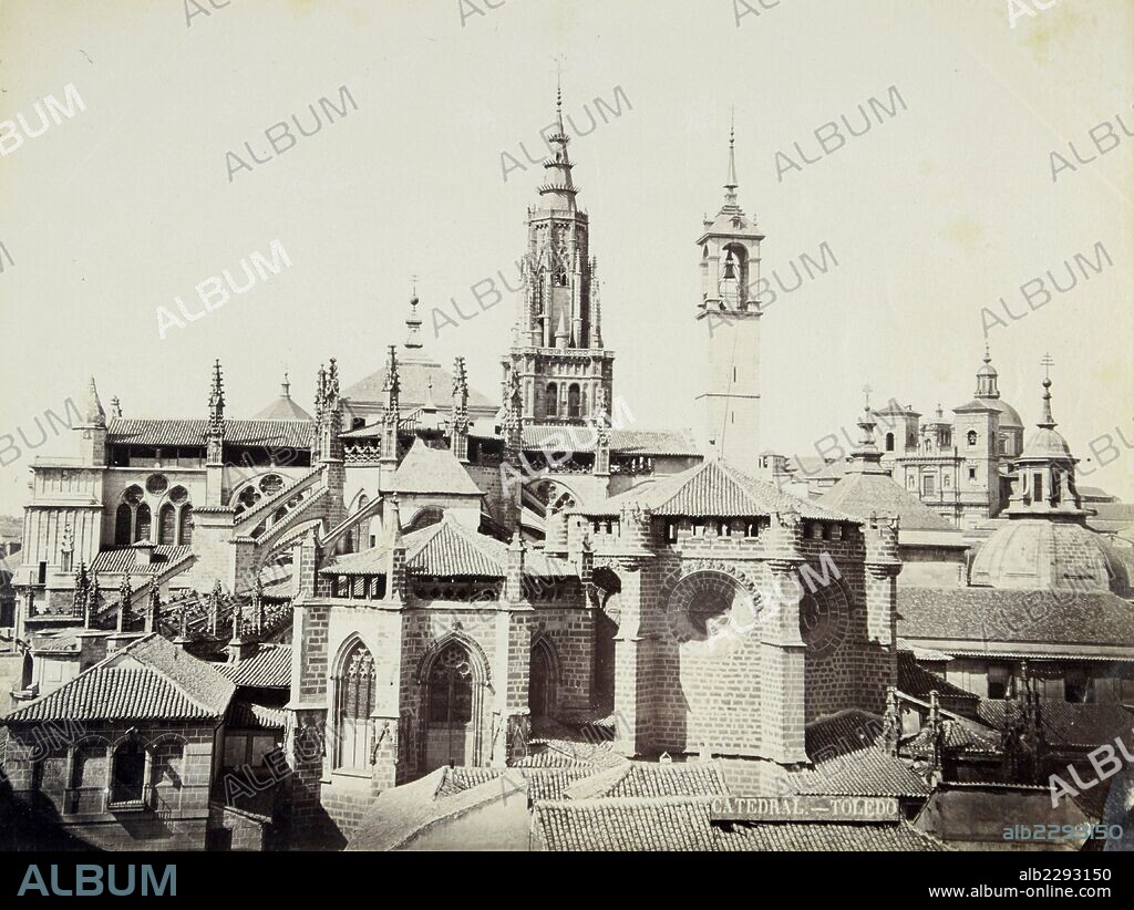 Toledo, Catedral, exterior visto desde el ábside.