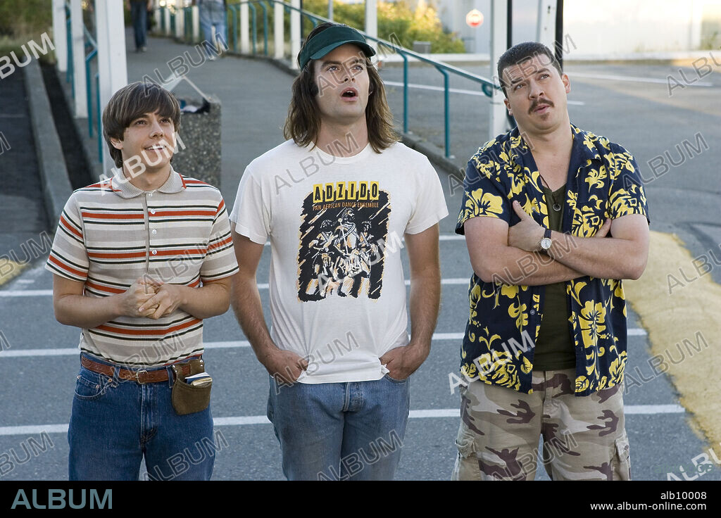 BILL HADER, DANNY MCBRIDE and JORMA TACCONE in HOT ROD, 2007, directed by AKIVA SCHAFFER. Copyright PARAMOUNT PICTURES / DITTIGER, JAMES.