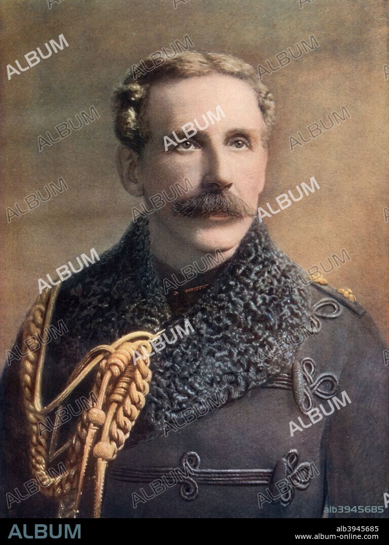 Lieutenant-Colonel William Dillon Otter, commanding Royal Canadian Regiment of Infantry, South Africa, 1902. In 1908 Otter (1843-1929) became the first Canadian-born soldier to command Canada's army. Portrait from Celebrities of the Army, published by George Newnes, (London, 1902).