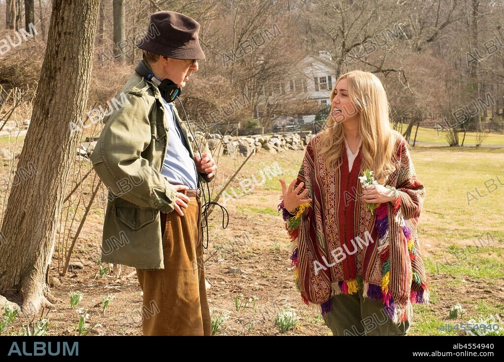 MILEY CYRUS y WOODY ALLEN en CRISIS EN SEIS ESCENAS, 2016 (CRISIS IN SIX SCENES), dirigida por WOODY ALLEN. Copyright AMAZON STUDIOS.