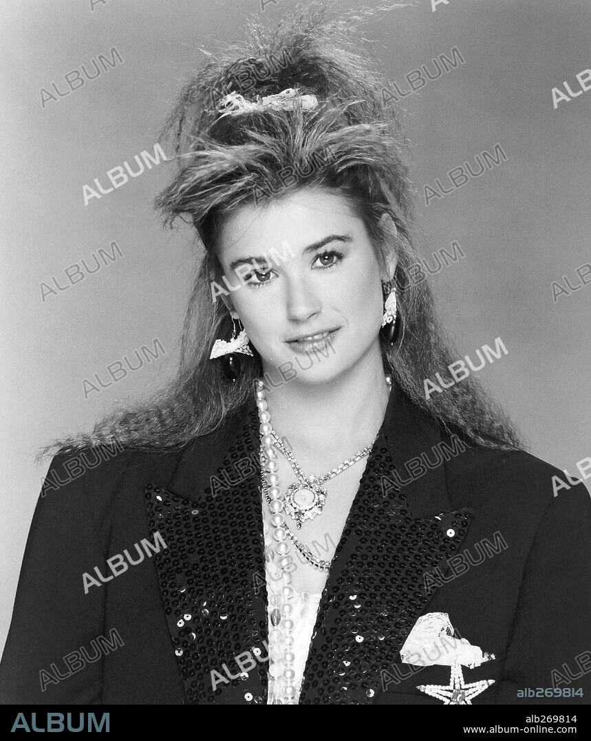 DEMI MOORE en ST. ELMO, PUNTO DE ENCUENTRO, 1985 (SAINT ELMO'S FIRE), dirigida por JOEL SCHUMACHER. Copyright COLUMBIA PICTURES.