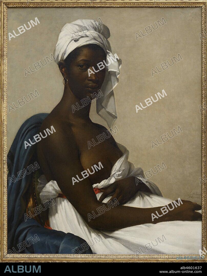 MARIE GUILHELMINE BENOIST. Portrait d'une femme noire.