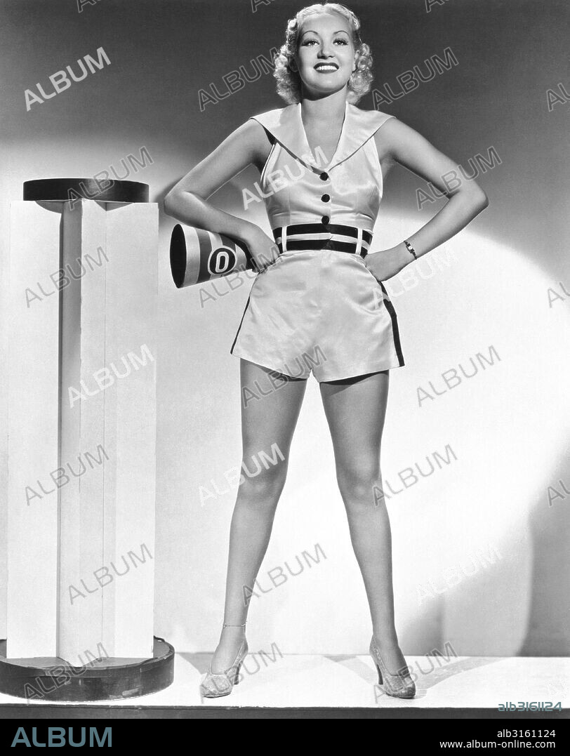 Hollywood, California: c. 1935 Betty Grable in a publicity shot for the film 'Collegiate'.
